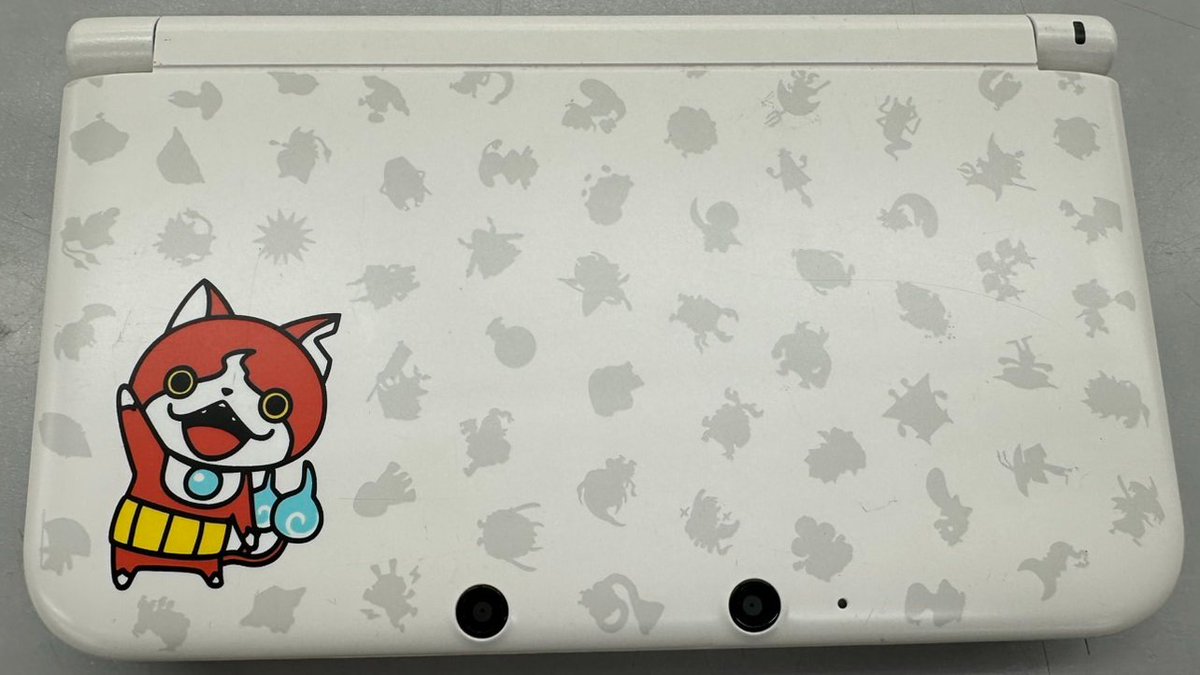 tagaman_g's tweet image. どーも！
タガマンゲーム部のおっさんです。
ニンテンドー3DSLL本体 妖怪ウォッチ ジバニャンパックの本体のみを買取させていただきました！

レトロコーナーに展開するのでぜひ見に来てくださいね！
#妖怪ウォッチ 　＃タガマン　＃3DSLL