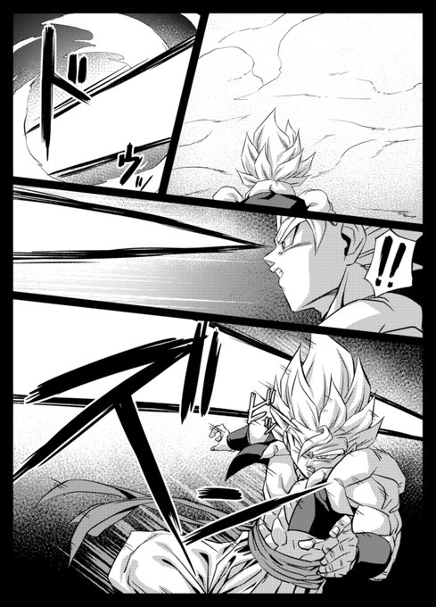 ベジットVSゴジータ②