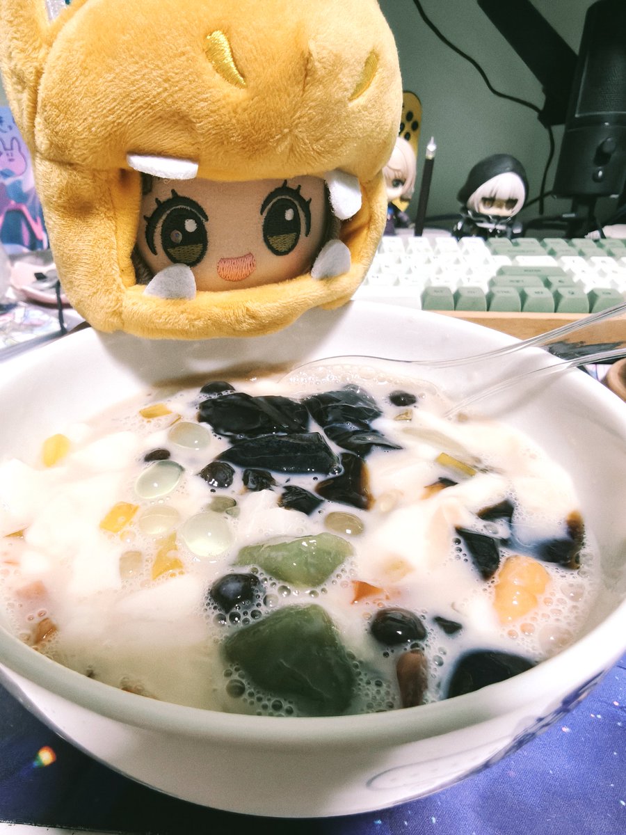 a cold dessert... on a cold day!