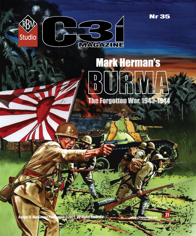 franjo_bf's tweet photo. El n⁰ 35 de la #c3i de @RBMStudio1 que acaba de llegar a casa trae el escenario de Burma, autojugable, de @markherman54 y su magnífico Empire of the Sun. https://t.co/cgG33e6OnW