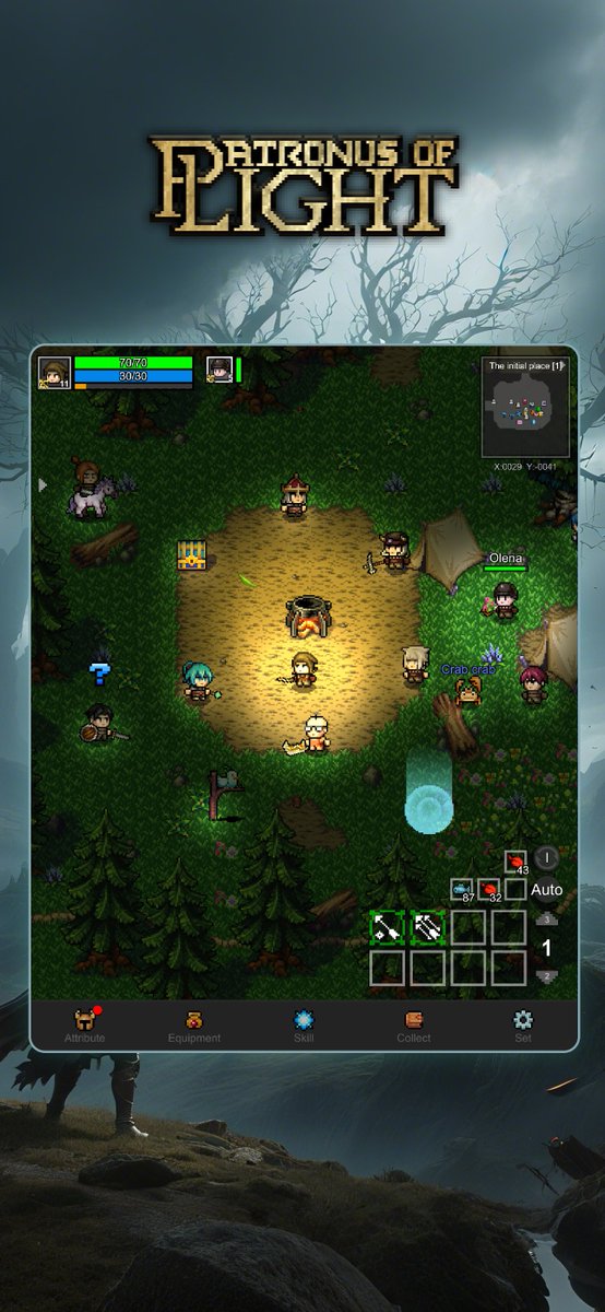 HQGAMES2013's tweet photo. My indie game #PatronusOfLight has been launched on IOS, free download and play.
IOS: https://t.co/lBLhvLrURA
#indiegames #gamedev #indiedev #games #gaming #rpg #pixelart https://t.co/yiS7fpGfHi