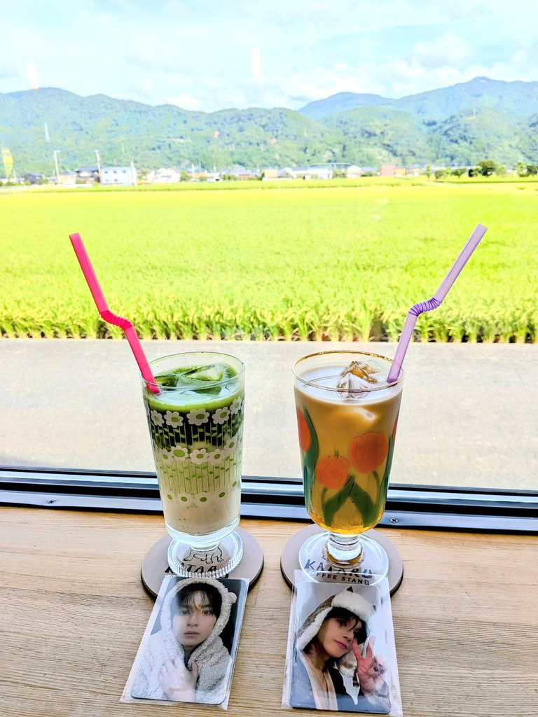 今日からアチズのライブかぁ🎤✨
皆さんたくさん楽しんできてねー😍
全公演お留守番の私は、同県オタ友すたっちと定期会😊ふわふわのパンケーキ食べたり田舎の風景に癒されたり👩‍❤️‍👩
色んな推し達の話できて最高すぎた♡
友よいつもありがとう〜🫶✨
#ヨンジュンハピバ🎉