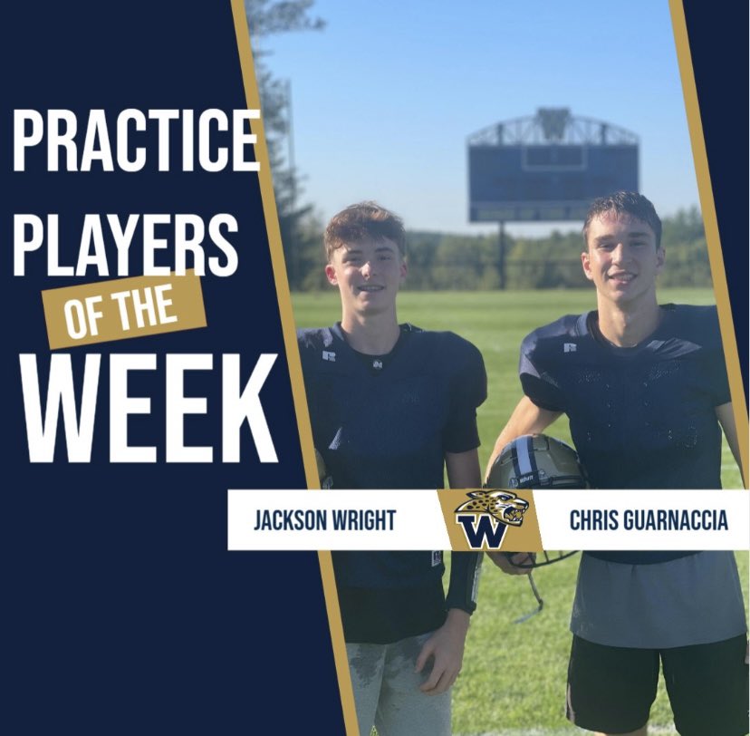 Great effort in practice this week for these two!