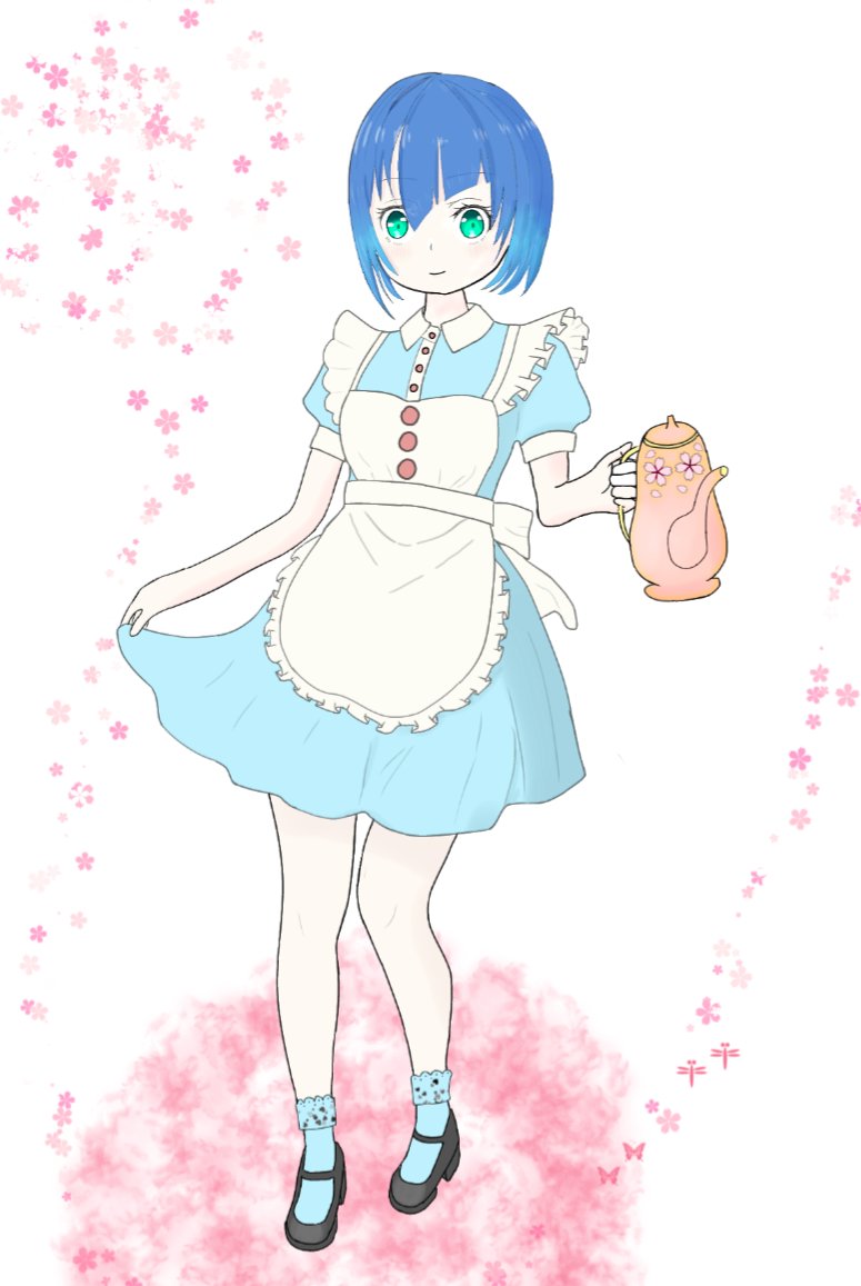 namatame9's tweet image. お絵かき練習7枚目は
みんなが助けてあげたティリスさんを描いてみました૮ ․ ․ ྀིა
エーリンゼ様に給仕するところです
正面に手を出す あとフリルと靴描くのに時間かかっちゃったん
#ブルプロ #BlueProtocol