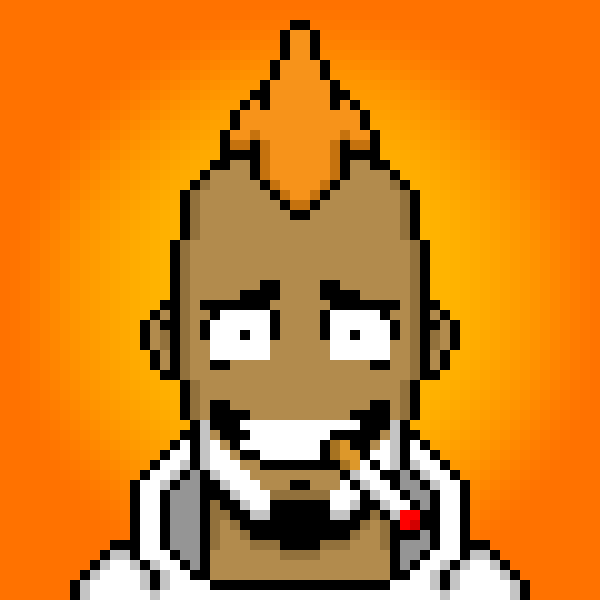 BAXSClub's tweet photo. GM Maxis &amp; Punks! Touch some grass 🌱

Orange pill your fam &amp; frens about Ordinals 🟧💊

Meanwhile… we’re cooking 1/1 trait layers in the lab. 🧪⚡

WL still open! (see below this post)

⤵️⤵️⤵️ https://t.co/MMRpljtmNE