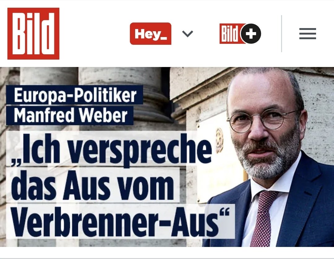 Ich verspreche das Aus für die deutsche Autoindustrie.
Was für ein Wahnsinn.