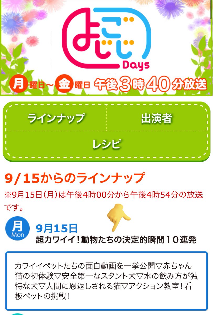 _chirochannel's tweet photo. こんばんは！！！
なんとお久しぶりにテレビ出演のお話が…！！🐈‍⬛
うちの娘とちろのふみふみ動画とその他可愛い動画などがまたテレビで見れます🥹🫶🏻🫶🏻
テレビ東京のよじごじDaysさんで
15日㈪の16:00~ ぜひ！撮れる方は動画などとっていただけたら幸いです😳(東海地方在住のため)
#よじごじDays https://t.co/onJ7kEwp3n