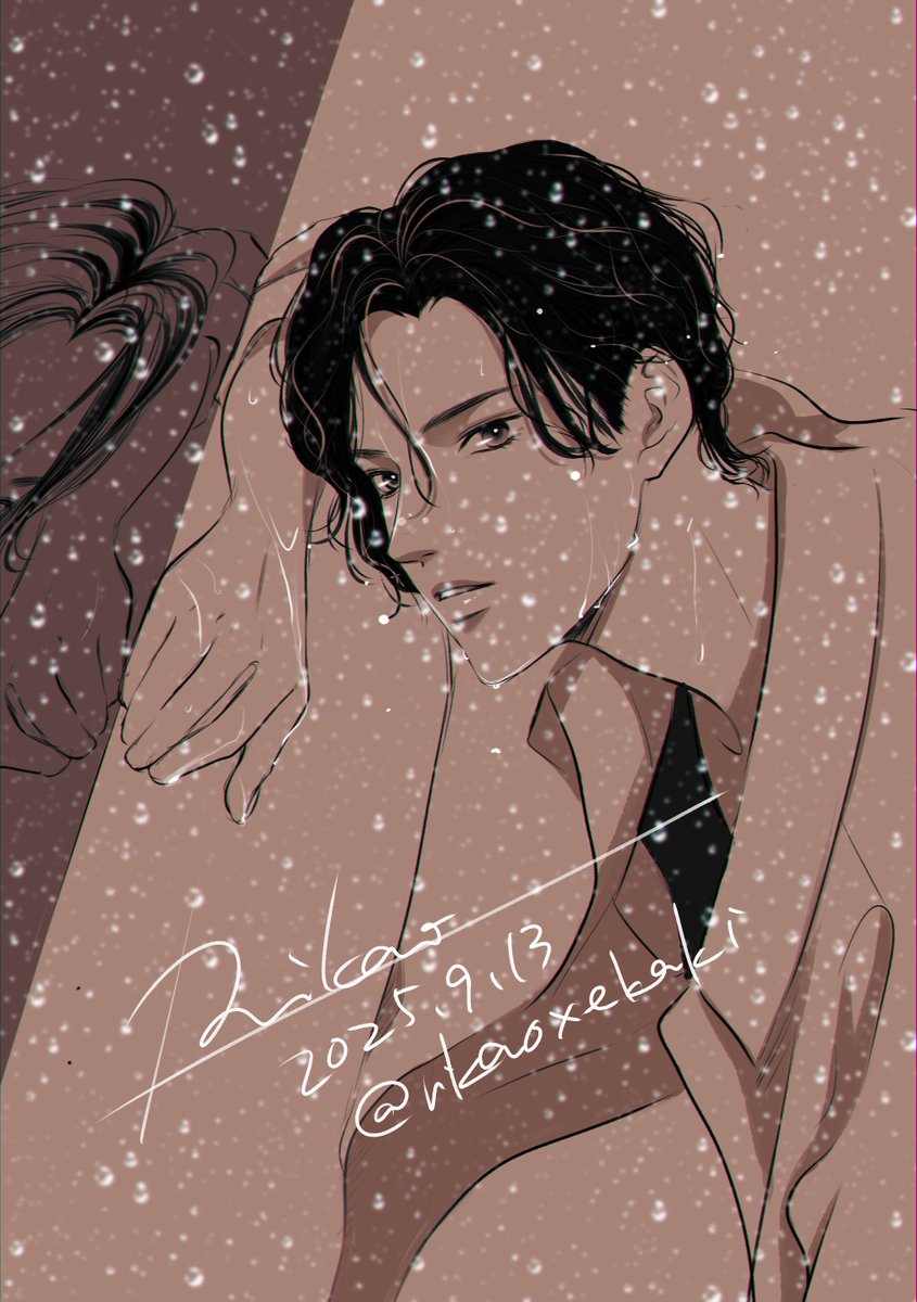 「絵をなげてお風呂はいる #illustration」|RIKAOのイラスト