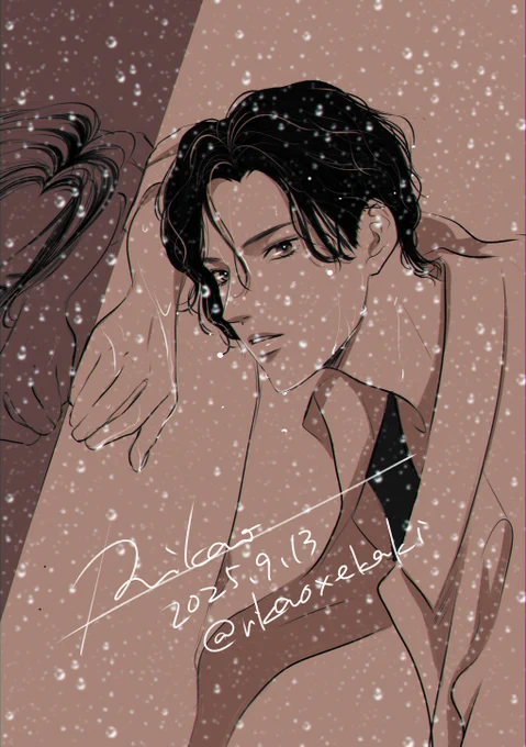 絵をなげてお風呂はいる #illustration
