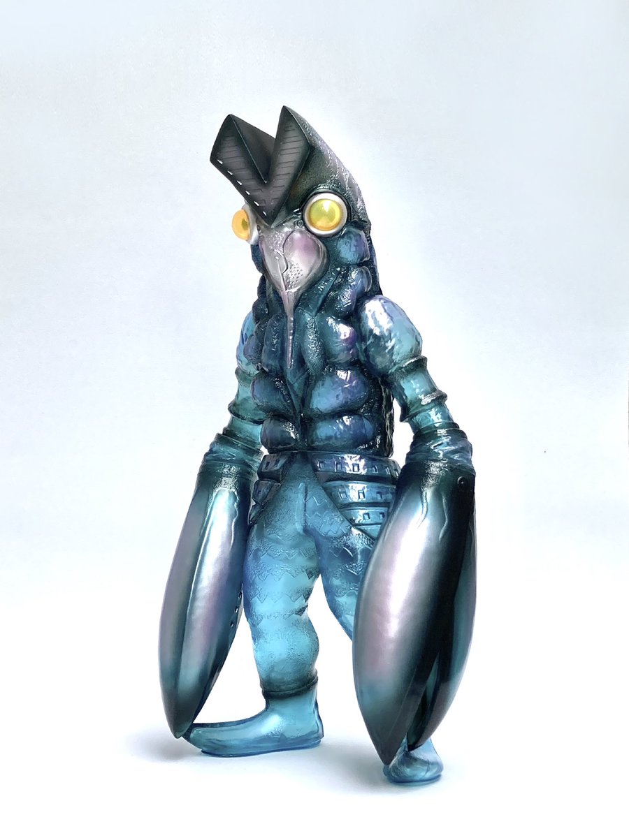 ツブコン限定 海洋堂高知/南国堂 バルタン星人(デフォルメ)ソフビ 抽選