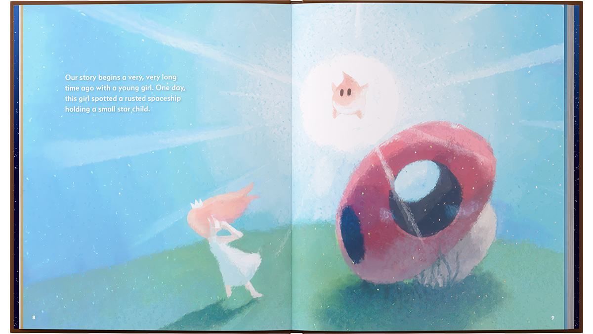 Wario64's tweet photo. Super Mario Galaxy - Rosalina's Storybook hardcover book up for preorder at B&amp;N ($24.99 - 112 pages) https://t.co/tkY7514GMP #ad https://t.co/4p5zNlc9li