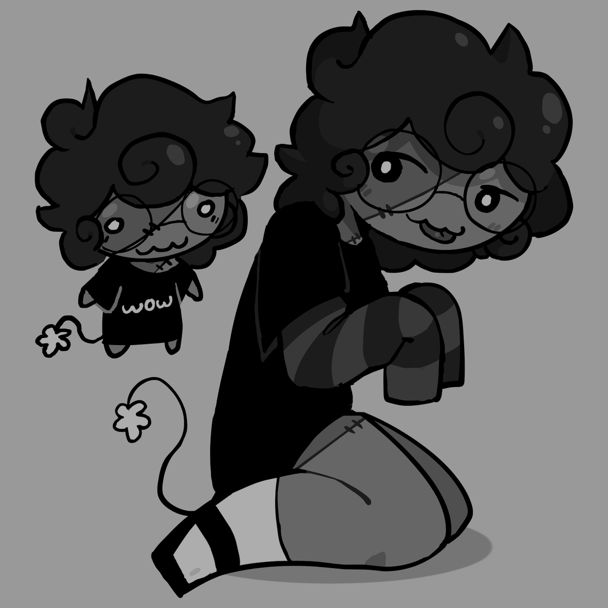 my awesome character