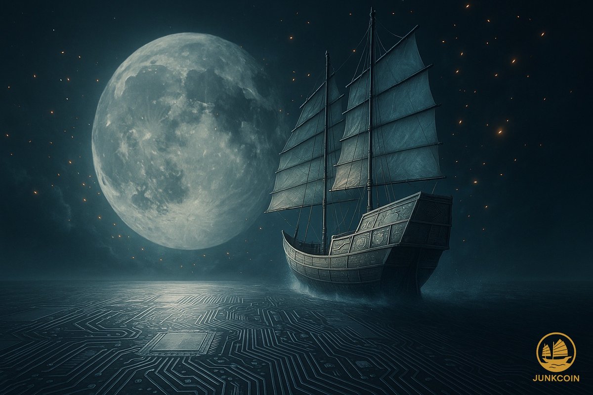 Perfectly scrypted. 
Eternally junk. 
$JKC ⛵️