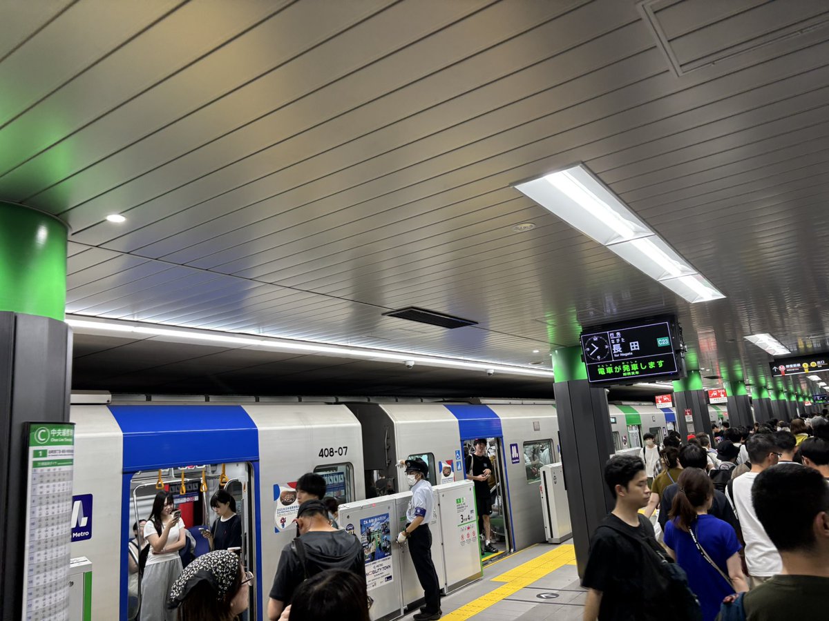 B2203行先変更？(所定森ノ宮→長田)