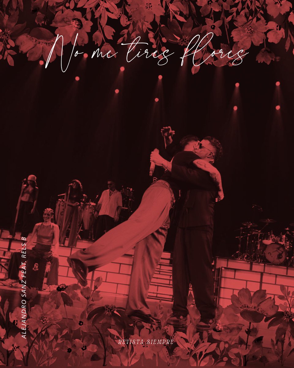 RevistaSiempre_'s tweet image. Anoche en Ciudad de México vivimos un momento único ✨
@AlejandroSanz y Rels B estrenaron por primera vez “No me tires flores” 🌹 en el escenario del Auditorio Nacional CDMX 🇲🇽 

Dos generaciones, dos estilos, una sola verdad hecha canción. 

México, fuiste testigo del inicio de…
