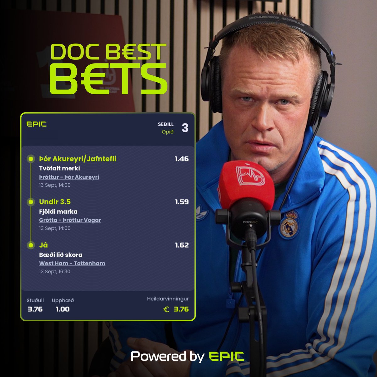 DOC B€ST B€TS
epicbet.com/?betlink=EPIC2…