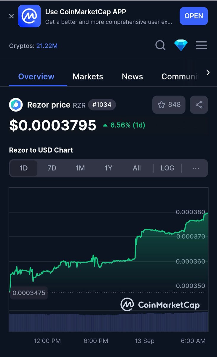 <a href="/RelaxCrypto21/">Relax Crypto 🚀🚀🚀</a> The sky is the limit for #Rezor