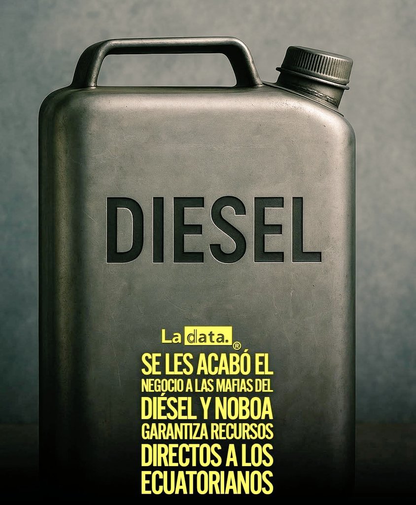 Se acabó la fiesta de las mafias del diésel 🚫⛽
Ahora la plata no se pierde: va directo a las familias, adultos mayores, choferes, campesinos y pescadores.
Cada dólar en manos del pueblo 👉 no en bolsillos corruptos.

#LaVozDelPueblo #Tendencia #JusticiaSocial #NuevoEcuador
