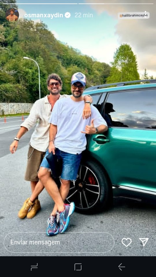Uma amizade de longa data 

#HalilİbrahimCeyhan