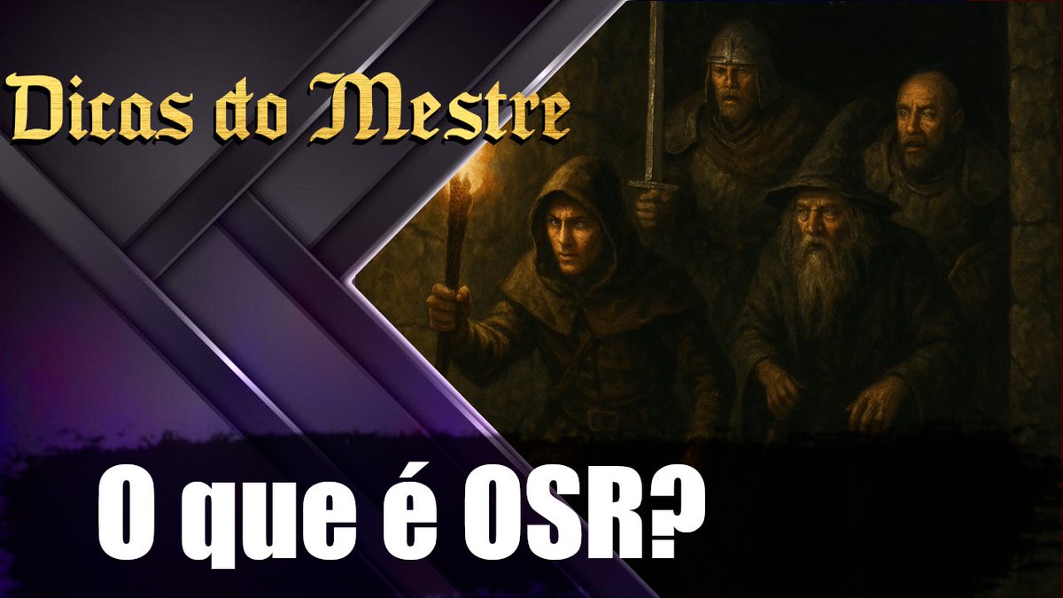 3DungeonMaster's tweet photo. Olá pessoal! No vídeo de hoje vamos explicar um pouco sobre o que são RPGs OSR.
https://t.co/gOExOqbBm1
#OSR #RPG https://t.co/GtxLjBGOUP