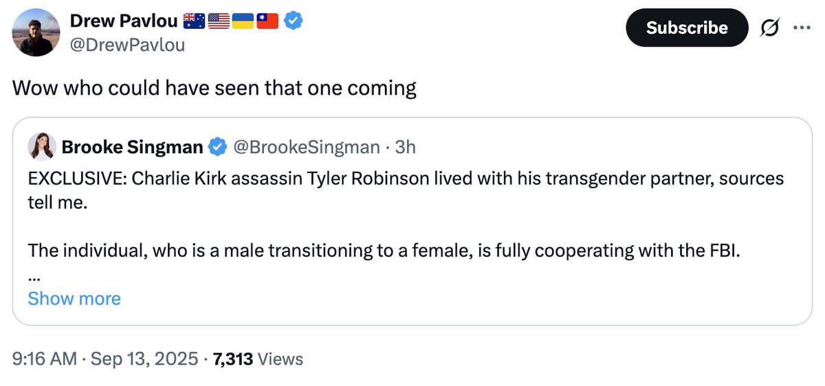 In these times of unbounded hate and blood libels it is more important than ever to stand with the trans community, furries, and queerdom broadly.

To wage war on trans folx is to wage war on Elite Human Capital 💯 itself.