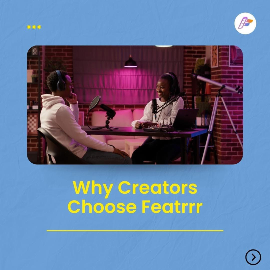featrrr's tweet photo. ✨ Finding the right talent doesn’t have to be hard. 

With Featrrr, creators can connect with models, collaborate on projects, and discover rising stars—all in one app. 📲

👉 Swipe through to see how empowers creators like YOU.

#Featrrr #EmpoweringCreators #DiscoverNewTalent https://t.co/E3YkVVwq7t