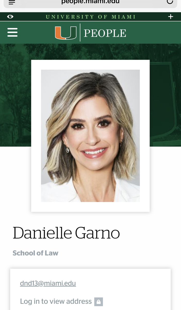 mplpodcast305's tweet photo. Meet Danielle Garno, university of Miami law professor who is disappointed that Christians believe Charlie Kirk died spreading the gospel of Christ. 

She also shared a post that says Charlie was a racist, transphobe, and misogynist who often wrapped his bigotry in bible verses. https://t.co/jxlskeDbXi