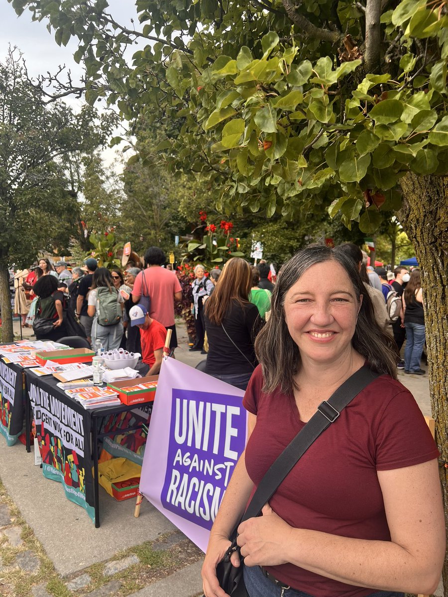 Standing together at Christie Pits to say loud and clear: hate has no home here.