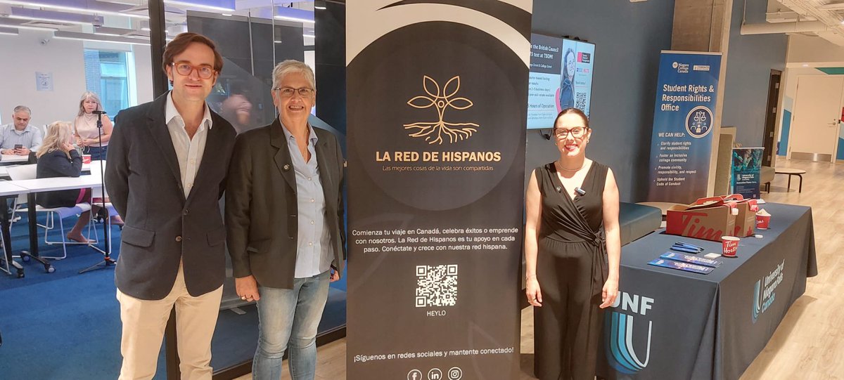 Embajada de España en Canadá (@embespcanada) on Twitter photo En Toronto <a href="/niagaracollege/">Niagara College</a>, hemos acompañado a #lareddehispanos en 🇨🇦 durante el seminario:"IA, puerta al futuro, retos del presente"
Interesantes reflexiones!
In Toronto <a href="/niagaracollege/">Niagara College</a>, we joined #lareddehispanos in 🇨🇦 for the seminar: “AI, Gateway to the Future, Challenges of En Toronto <a href="/niagaracollege/">Niagara College</a>, hemos acompañado a #lareddehispanos en 🇨🇦 durante el seminario:"IA, puerta al futuro, retos del presente"
Interesantes reflexiones!
In Toronto <a href="/niagaracollege/">Niagara College</a>, we joined #lareddehispanos in 🇨🇦 for the seminar: “AI, Gateway to the Future, Challenges of