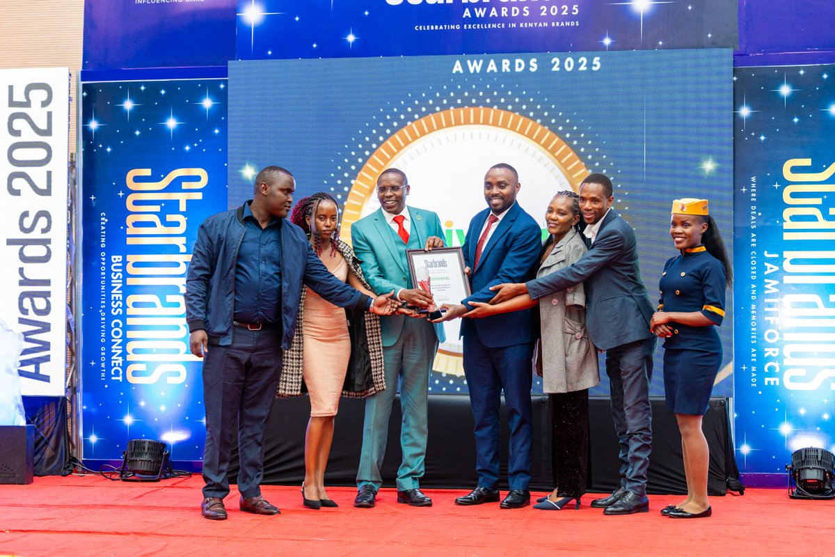 We are happy to announce to you that last night, at the Starbrands East Africa Awards happening at Sarit Centre, Nairobi, Naivera Holdings was crowned East Africa’s Most Trusted Developer for Passive Income Housing Investment—2025.

This is more than an award... It’s your WIN