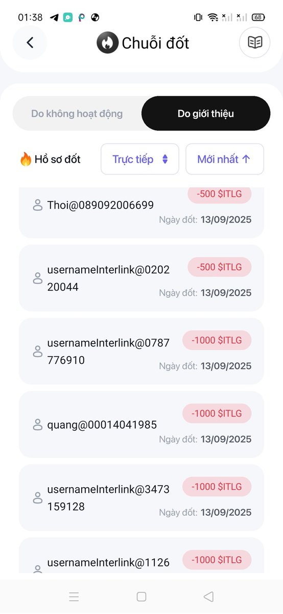 Interlink đang trong quá trình burn token $ITLG để xác minh $ITLG hợp lệ cho người dùng. Xin lưu ý rằng cộng đồng nên đào token thường xuyên để tránh việc burn hết token ITLG.

📣🎤🤝 Mã: 334445555

#interlink #ITLG #xuhuongcryto #cuongpi #web3 #mainetpi #kycpi #tintu