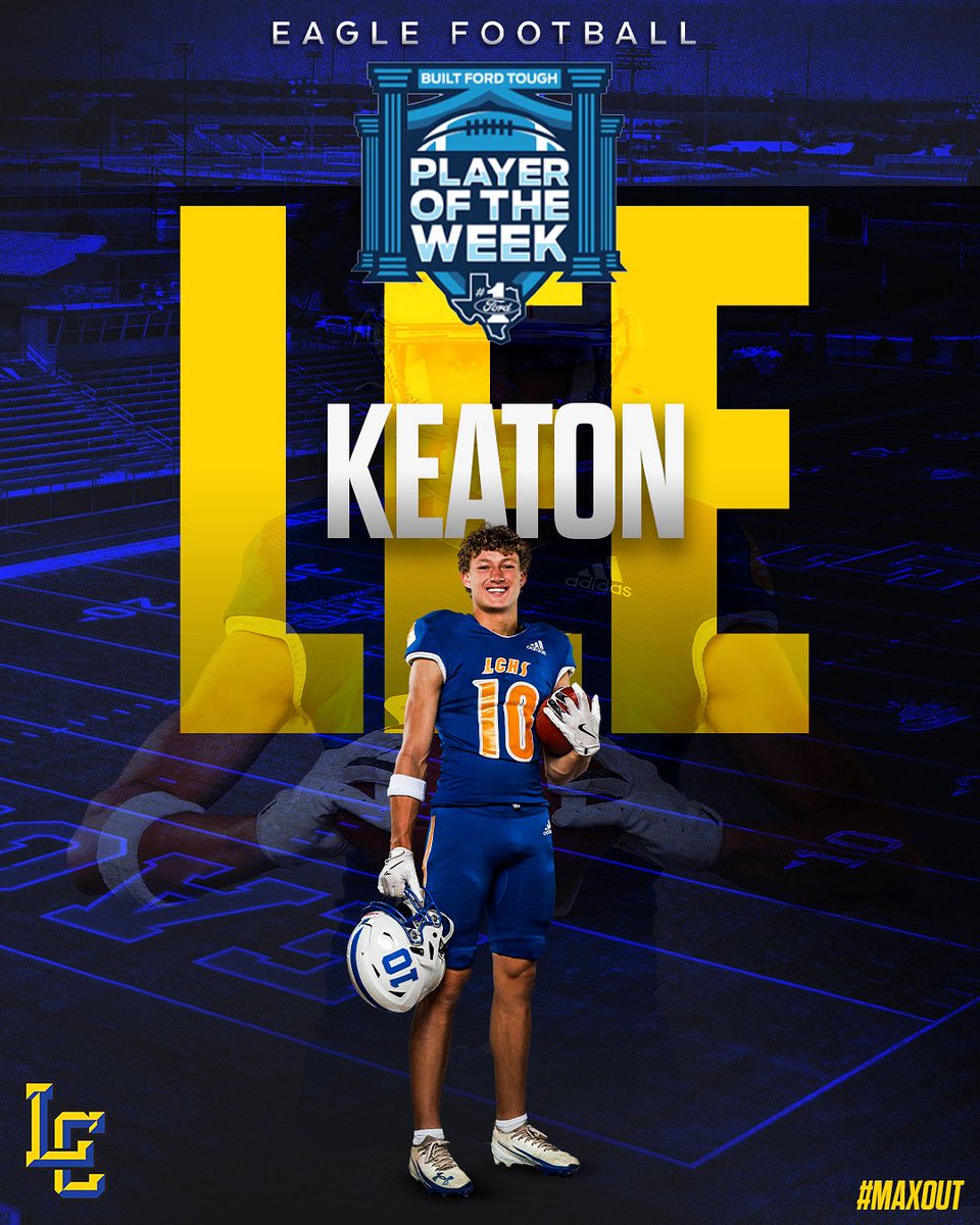 🏆 Keaton Lee was last week’s <a href="/greatertxford/">Greater Texas Ford</a> Private School Player Of the Week!

Sr. captain and two-way star Keaton hauled in 9 catches for 237 yards and 5 TDs, added two clutch 2-point conversions, and anchored the secondary with 6 tackles. 
#MAXOUT
<a href="/pchristy11/">Pete Christy</a> <a href="/KCBD11/">KCBD NewsChannel11</a> <a href="/dctf/">Dave Campbell's — TexasFootball.com</a>