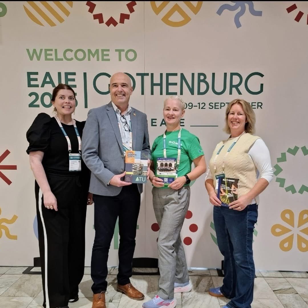 atusligo_global's tweet image. That’s a wrap for #EAIE2025 for @atu_ie @EUGREENalliance  teams. Partnership and innovation is more important than ever. #GOCreate #ATUGlobal