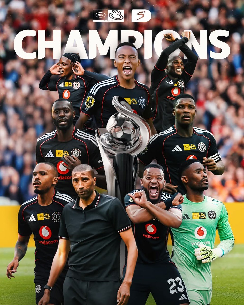 HeavyCurrent's tweet image. This tournament is our baby. Four tittles in a row, 7 times champions in it's current form, 14 times overall. Up The Bucs🖤🤍♥️☠️💣#MTN8WafaWafa