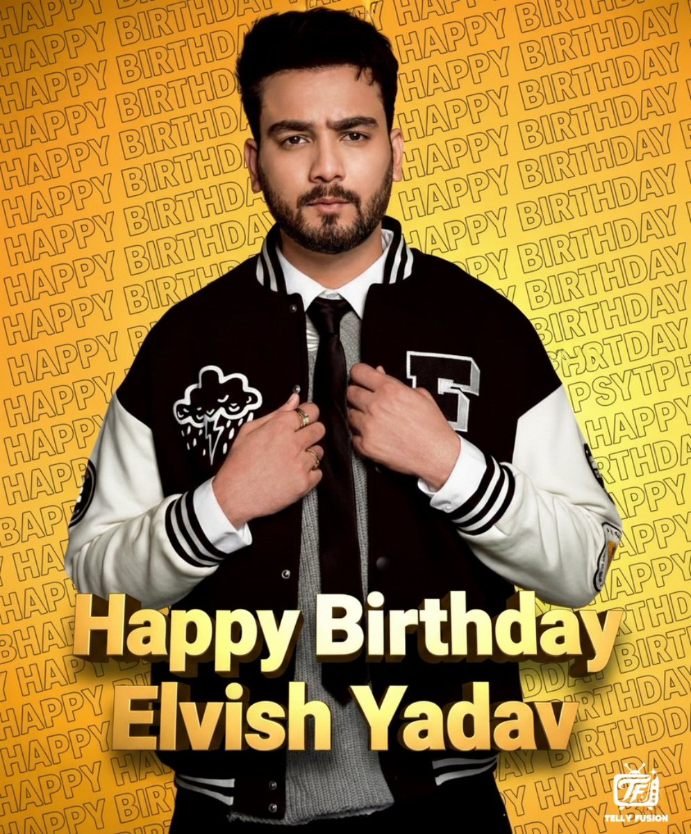 Seasons came and gone but the popularity that #ElvishYadav has is unmatched by anyone till date.

Here's wishing handsome and very talented <a href="/ElvishYadav/">Elvish Yadav</a> a very "HAPPY BIRTHDAY ELVISH"

Wishing you endless success and a life filled with good health and happiness.