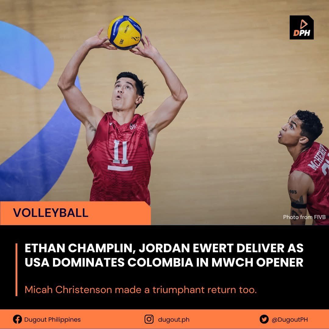 Team USA sent an early statement against Colombia. #MWCH2025

Read more: dugout.ph/2025/09/ethan-…