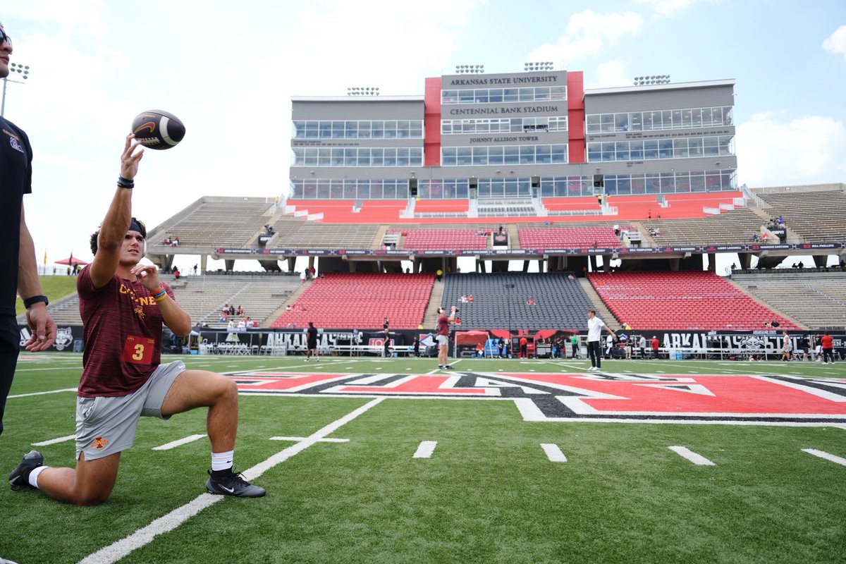 📍Centennial Bank Stadium