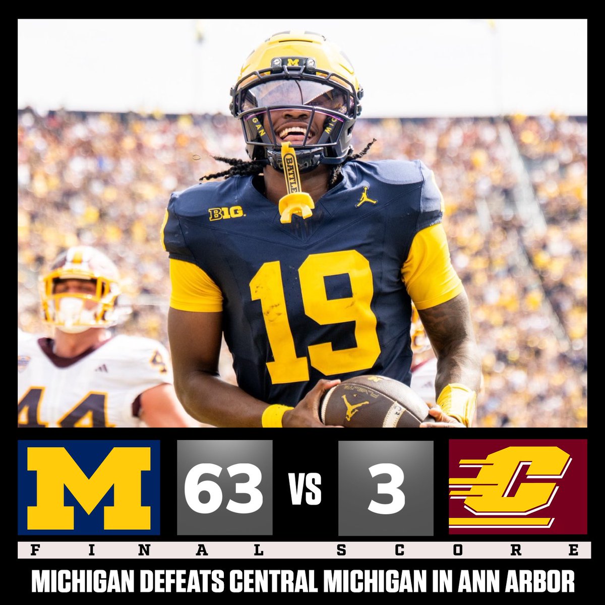 MICHIGAN WINS!