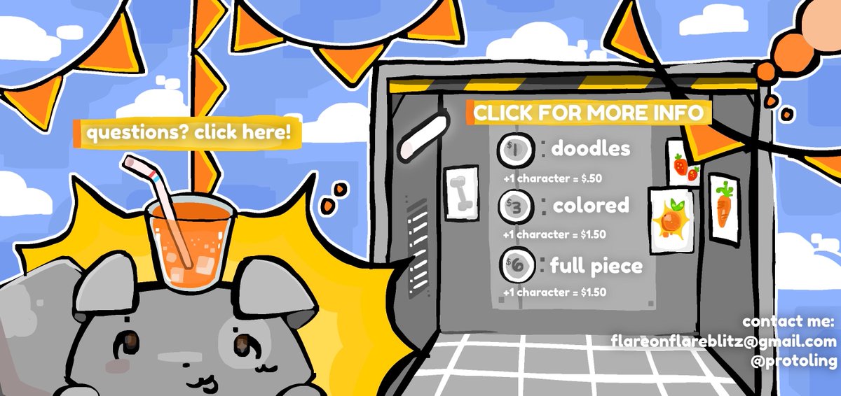 sirdyle's tweet image. my discord is @protoling.. 🪨
this is unfinished but this will be a google slides eventually, i have many other slides i need to finish!!! however, if you’re interested already.. u can dm me!!! giggles #comissionsopen #dandysworld #smallartist