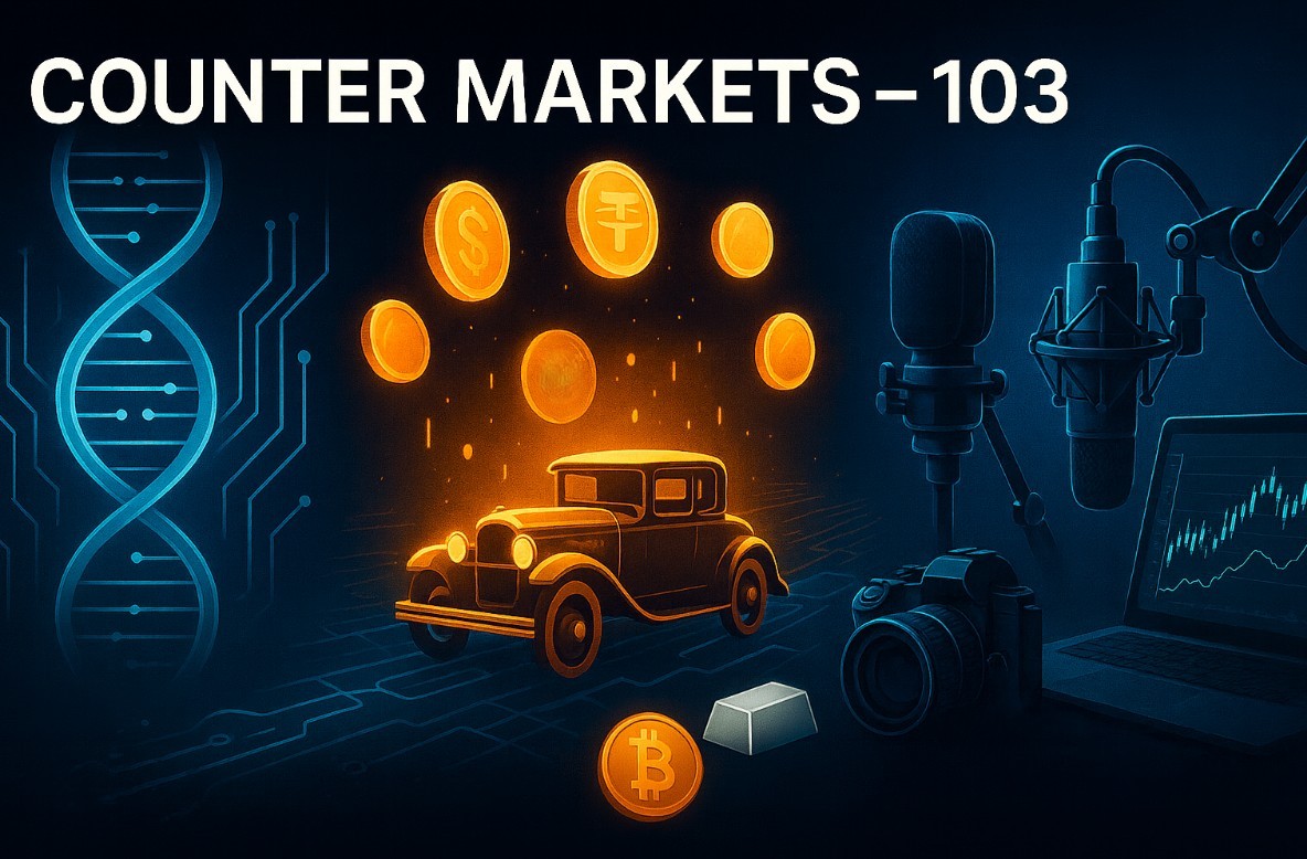 CounterMarkets's tweet image. Issue 103 is Out Now! Articles: 
- Big Biotech’s Designer Baby Pipeline 
- How Stablecoins Became the Model A of Money
- Pro YouTuber Video Secrets for Success
- Monthly Bitcoin &amp;amp; Silver Reports 
Subscribe: countermarkets.com/newsletter/