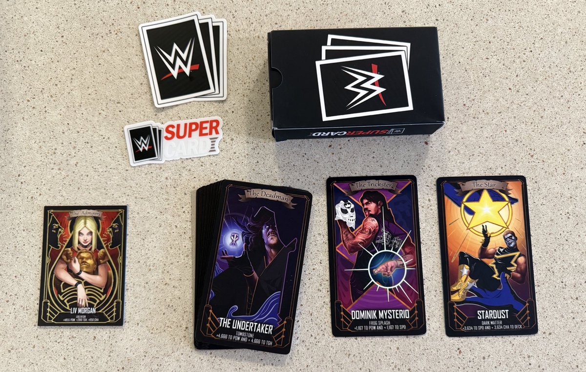 ayooo these look sick 🔥 

Cards are from a new Event dropping on Sept. 17! #WWESuperCard

s/o to <a href="/2K/">2K</a> <a href="/WWESuperCard/">WWE SuperCard</a> for the deck!