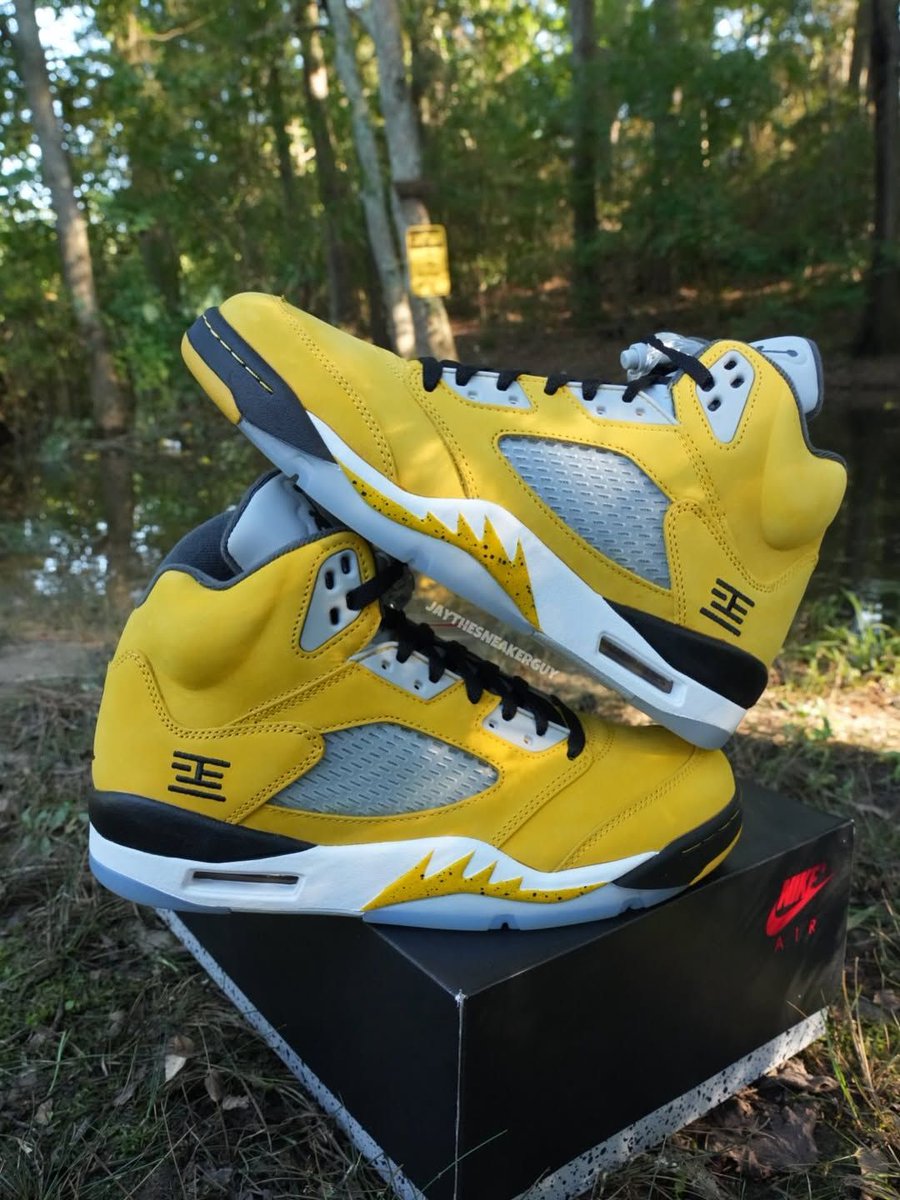 【現物写真あり】Air Jordan 5 Retro Yellow The Air Jordan 5 Retro Tokyo Returns With a Twist September 2025