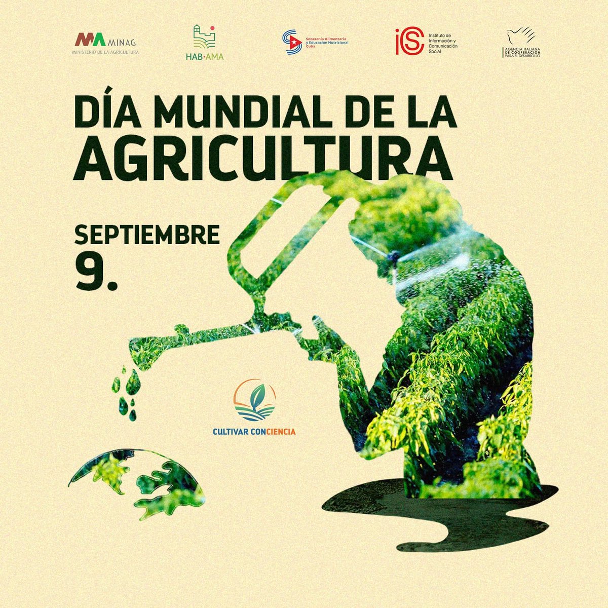 Feliz dia a todos los que contribuyen a que nuestra agricultura sea más próspera para todos y cada día alcance meras superiores.
#EnMarianaoSíSePuede
#LaHabanaViveEnMí