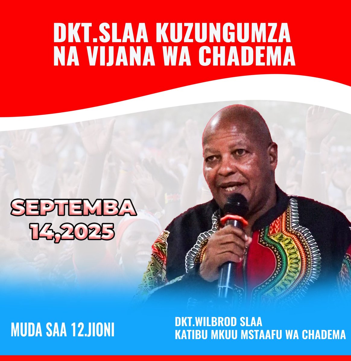 bavicha_taifa's tweet photo. Katibu Mkuu mstaafu ataongea na vijana hapo kesho, usipange kukosa.
#Noelection
#kataaUtekaji
#FreeLucyShayo https://t.co/YubhUgsjE2