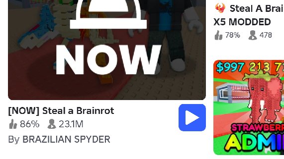 KreekCraft's tweet image. Steal a Brainrot has officially beaten Grow a Garden&apos;s all time player count

Steal a Brainrot is now the biggest video game in history in terms of player count

🤯🤯🤯🤯🤯🤯🤯