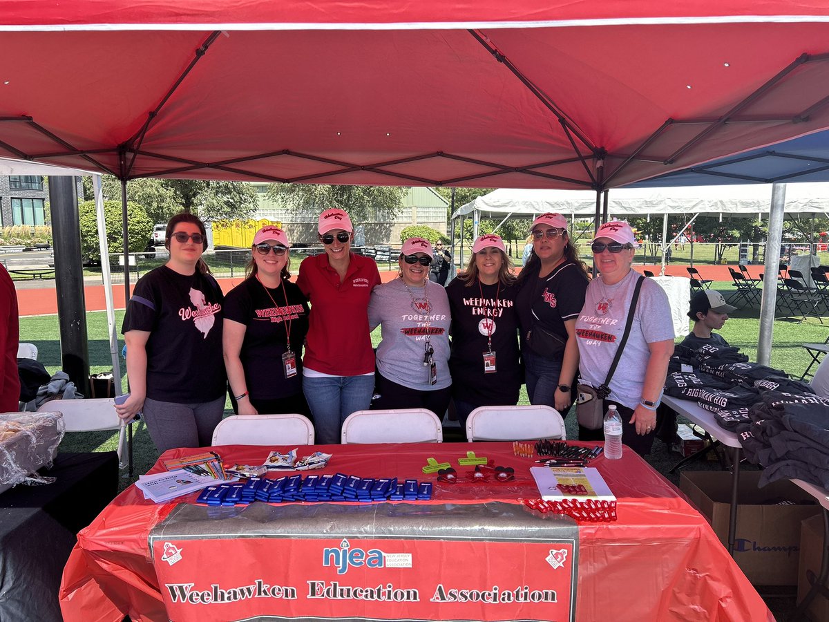 What a beautiful day at Weehawken Day 2025 ❤️🖤