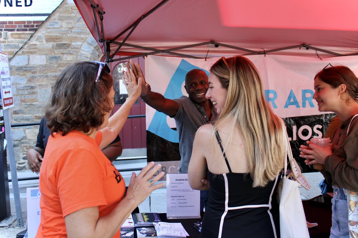 Wow, Baltimore loves books! It’s been an amazing morning seeing everyone come to the Baltimore Book Festival here in Waverly. The festival continues this evening and tomorrow. Come on by if you haven’t done so yet! 

baltimorebookfest.com