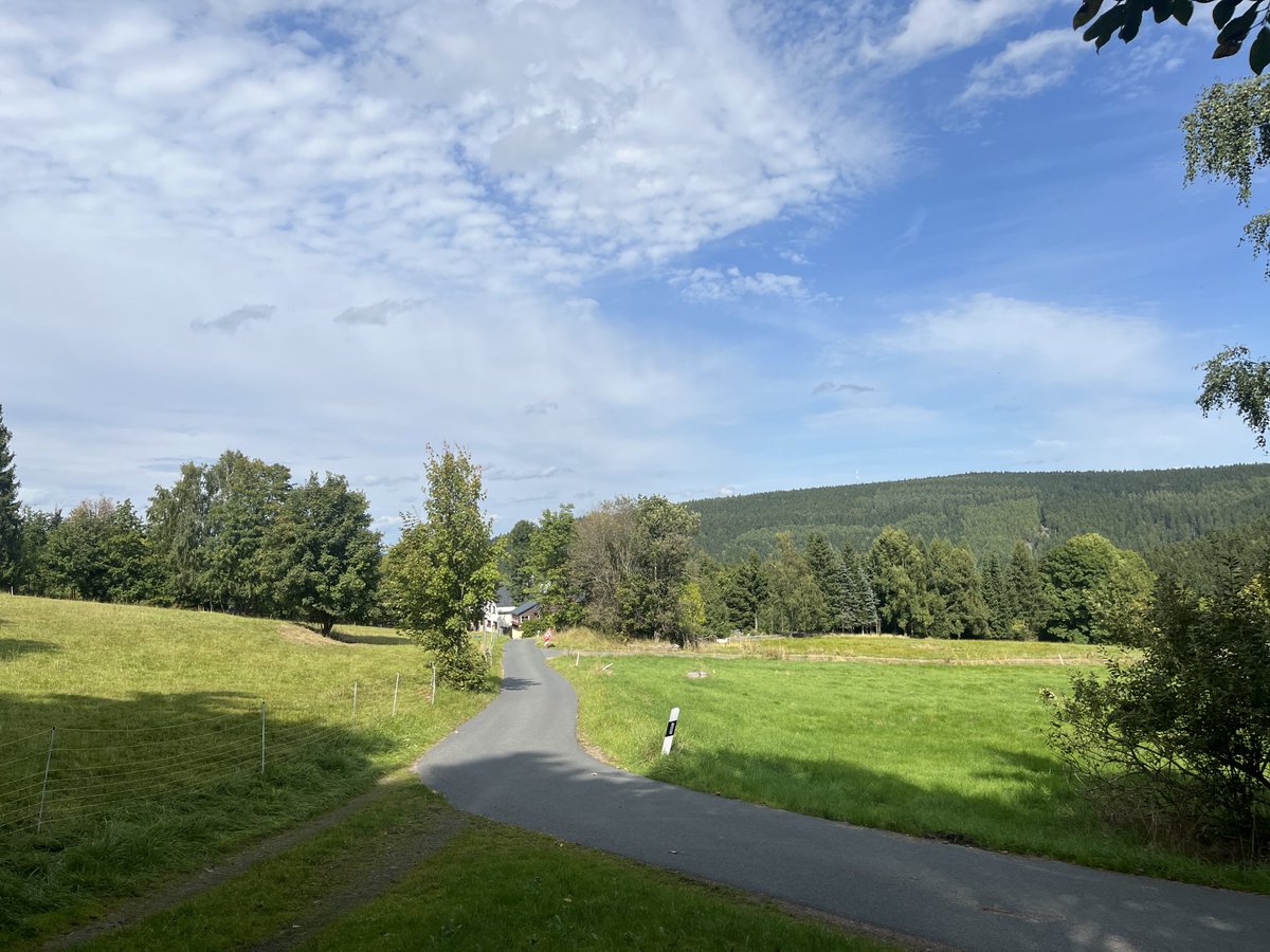 Schellerhau im Osterzgebirge, heute nachmittag.