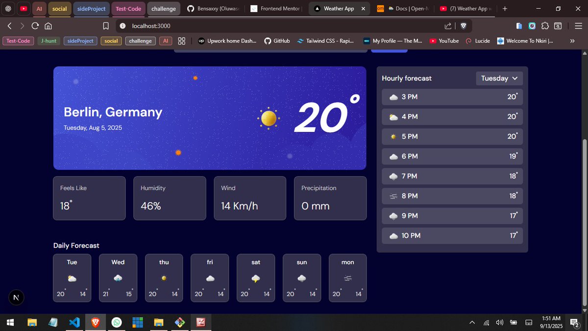 Bensaxxy11's tweet image. I&apos;m done with the interface of the #Frontend #Mentor_30_Day_Hackathon😊

starting the implementation 💻

#FM30Hackathon