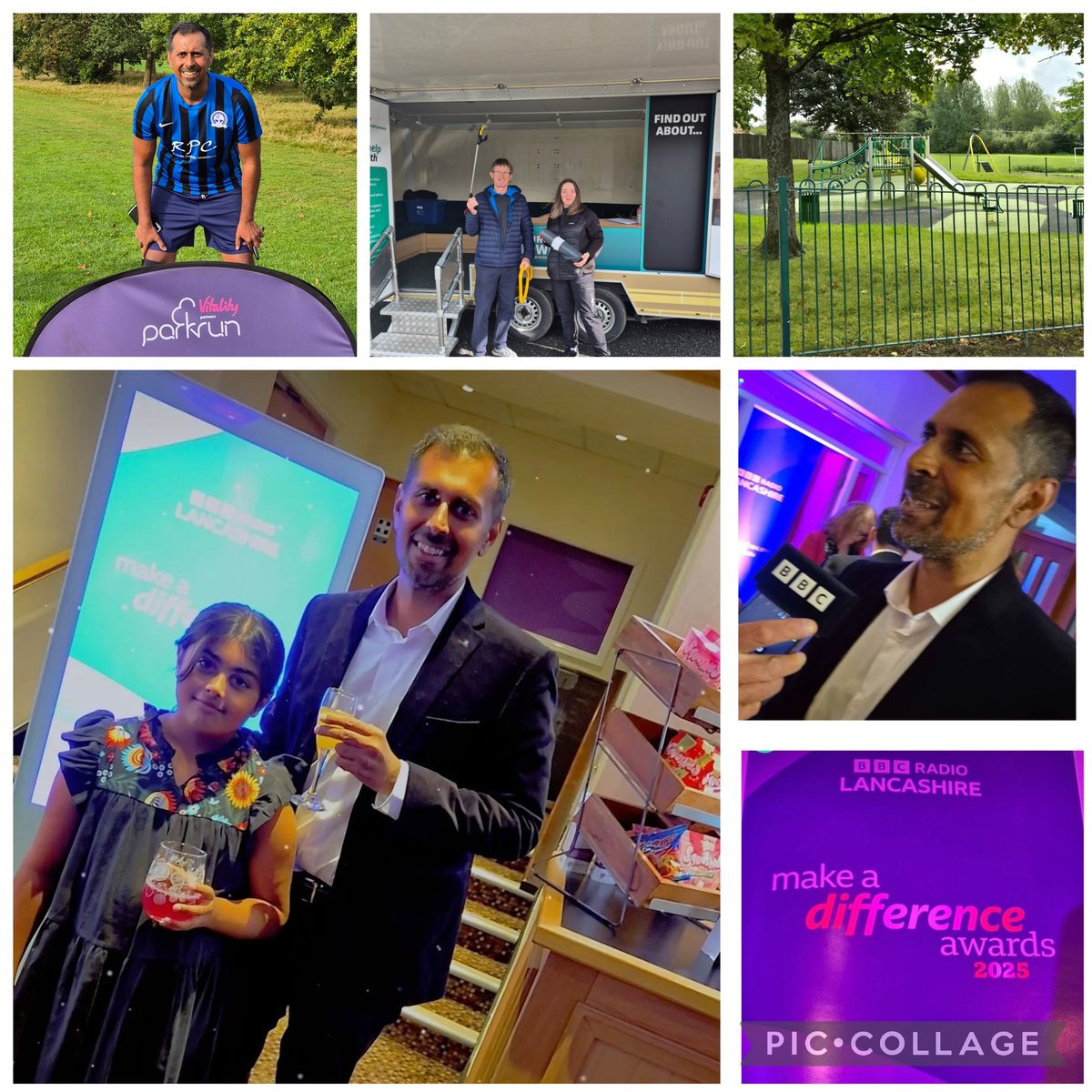 Burnley parkrun ✔️ 
Engage with residents at the council trailer ✔️ 
Meet new Lanehead street champion ✔️ 
<a href="/BBCLancashire/">BBC Lancashire</a> Make a difference awards ✔️ 
Just another Saturday!!